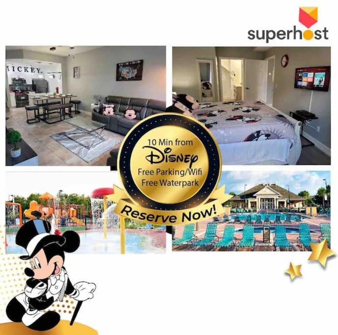 The Villas At Seven Dwarfs - 2624 Mickey Villa - Near Disney - Water Park Kissimmee Buitenkant foto